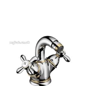 Hansgrohe Axor Products -  Carlton 2 Handle One Tap Hole Bidet Mixer Puw Cp