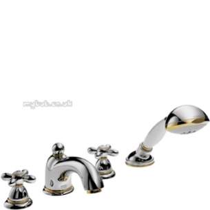 Hansgrohe Axor Products -  Carlton 4th Bathmixer F.set B.tub Chrome