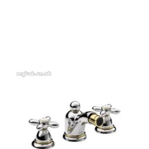 Hansgrohe Axor Products -  Carlton 3th Bidet Mixer Puw Chrome Plated 17233000