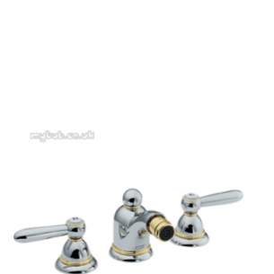 Hansgrohe Axor Products -  Carlton 3th Bidet Mixer Cp/porcelain