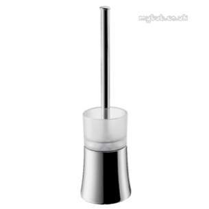 Hansgrohe Axor Products -  Axor Uno Toilet Brush Holder Chrome Plated 41536000