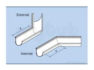 Alumasc Rainwater Products -  Modern 100mm 135d Int An Ppc Ia13a