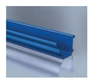 Alumasc Rainwater Products -  Moulded 140 X 100mm Gutter Emg14/3m