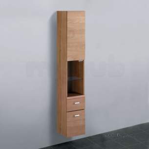 Ideal Standard Concept Furniture -  Ideal Standard Concept E6627so 300 Column Unit A Oak