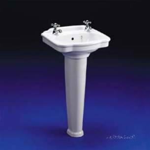 Ideal Standard Classic -  Ideal Standard Traditional E0260 Cloakroom Pedestal Wh