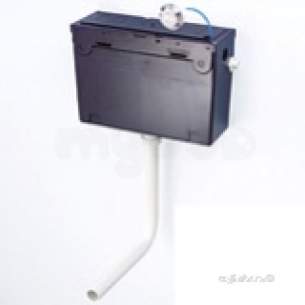 Armitage Plastic Cisterns -  Armitage Shanks Conceala 4/2.6l Bso Pneu Dfv No Button S367667