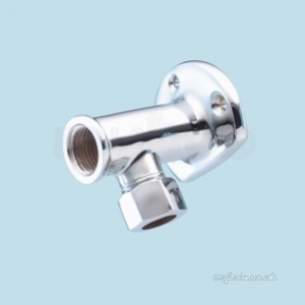 Armitage Shanks Commercial Brassware -  Armitage Shanks Markwik S8331 Exp Wall Mount Pair Cp