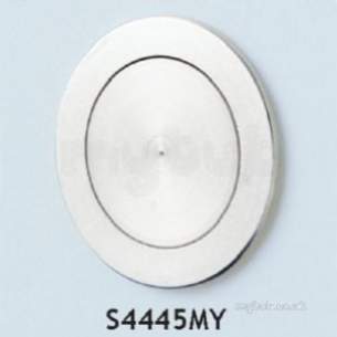 Armitage Shanks Commercial Brassware -  Armitage Shanks Palm S4513 S/f Wall Push Button Stainless Steel