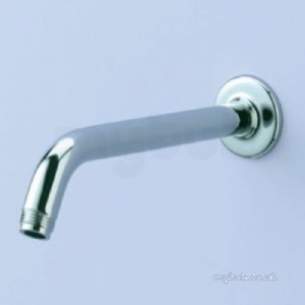 Armitage Shanks Commercial Brassware -  Armitage Shanks S9327 230mm Angle Shower Arm Cp