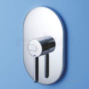 Armitage Shanks Commercial Sanitaryware -  Armitage Shanks Contour 21 Shr Therm Mixer B-in Chrome Seq A4129aa