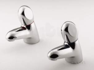 Armitage Shanks Domestic Brassware -  Armitage Shanks Accolade Cd S7022 Bath Pillar Taps Cp