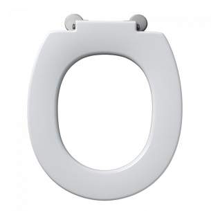 Armitage Shanks Commercial Sanitaryware -  Armitage Shanks Contour 21 Seat White Std Nocvr Top Fix S406601