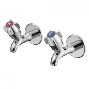 Armitage Shanks Commercial Brassware -  Armitage Shanks Nimbus S7206aa Bib Tap Chrome Plated 0.5 Inch