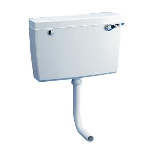 Armitage Plastic Cisterns -  Armitage Shanks S374201 White Regal 6 Litre Single Flush Cistern Lever Bottom Supply