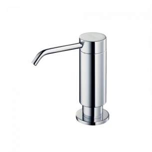 Ideal Standard Bathroom Accessories -  Ideal Standard Contour 21 Soap Dispenser Ultra Steel D Mntd A9208gn