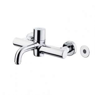 Armitage Shanks Commercial Sanitaryware -  Markwik 21 Panel Mounted Thermostatic Basin Mixer Time Flow Sensor A6684aa