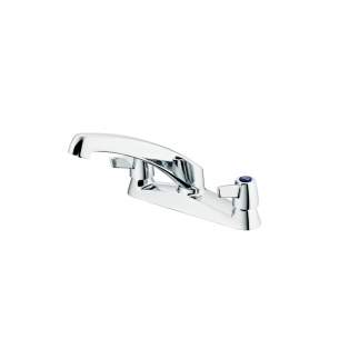 Ideal Standard Brassware -  Sandringham 21 B9886 Lvr Two Tap Holes Dck Sink Mixer Cp B9886aa