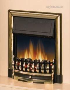 Dimplex Electric Fires -  Dimplex Ashington Inset Fire 2kw Brass