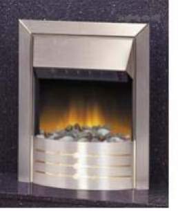 Dimplex Electric Fires -  Dimplex Aspen Optiflame Fire S/steel