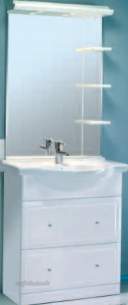 Roper Rhodes Basins -  Roper Rhodes Aspen/evo 750mm Basin White