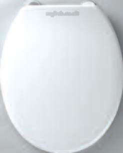 Tavistock Toilet Seats -  Aspire 0801a Toilet Seat Ss Hinge White