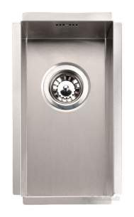Rangemaster Sinks -  Rangemaster Ubs20 200 X 400 X 186 Sq U/mount Sink Ss