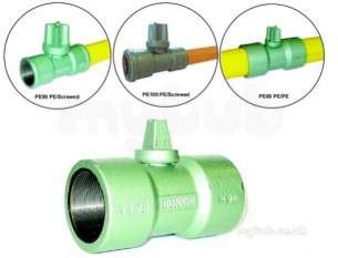 Avk Valves -  Donkin Series 51 Pe X Pe Ball Valve 25