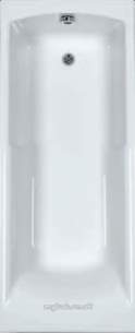 Eastbrook Baths -  23.5471 Axis 1600x700 Plain Carronite Wh