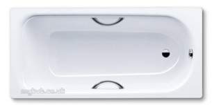 Kaldewei Steel Baths -  Kaldewei Saniform Plus Star 1700x700 Two Tap Holes Gh As Wh