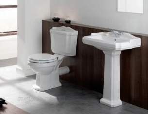 Eastbrook Sanitary Ware -  24.0005 Eastbrook Belgravia Pedestal White