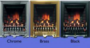 Be Modern Fires Gas and Electric -  Bm Classic Tc-s/l Chrome Pebble Ng