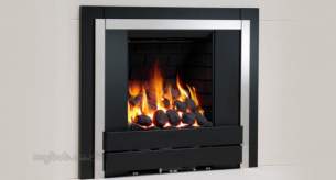 Be Modern Fires Gas and Electric -  Be Mod Panoramic 120mm Pl/coal 032042