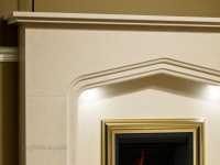 Be Modern Fire Surrounds -  53 Inch Portia Pearlstone 16 Inch C/o 5 Sided Hth 75183