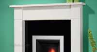 Be Modern Fire Surrounds -  Be Modern 48 Inch Wykeham Mantel White