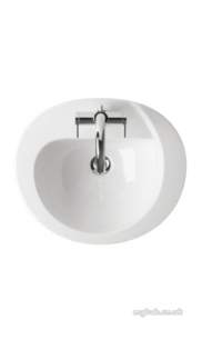 Ideal Standard Sottini Ware -  Ideal Standard Bodoni E307801 Basin 500 X 430mm Wh 1th