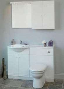 Eastbrook Furniture -  Eastbrook 1.029 Bonito 60cm Wc Unit White