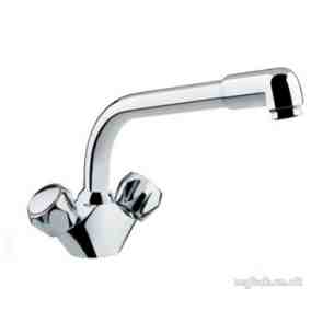 Bristan Brassware -  Club Matrix Sink Monobloc Mixer Wh