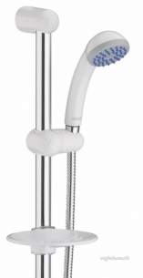 Bristan Showering -  Bristan 101 Shower Kit White Kit101 W
