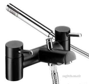 Bristan Brassware -  Prism Pm Bsm B Bath Shower Mixer Black