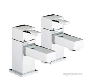 Bristan Brassware -  Bristan Qd 3/4c Quadrato Bath Taps Ch