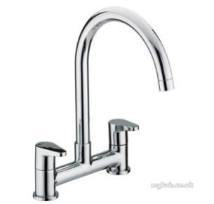 Bristan Brassware -  Bristan Quest Deck Sink Mixer Cp