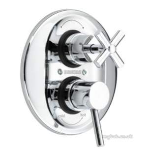 Bristan Showering -  Quadrant Rec Shower And Integ Diverter Cp