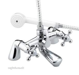 Bristan Brassware -  Regency Pillar Bath/shower Mixer Gp