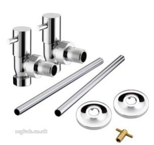 Bristan Accessories -  Bristan Comtempory Deluxe Pack Chrome Plated Chrome