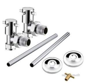 Bristan Accessories -  Bristan Radiator Valves Pack Comtempory