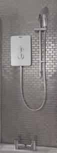 Bristan Electric Showers -  Bristan Smile Electric Shower 9.5kw White