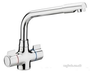 Bristan Brassware -  Sigma Monobloc Sink Mixer Beige S Snk Bl