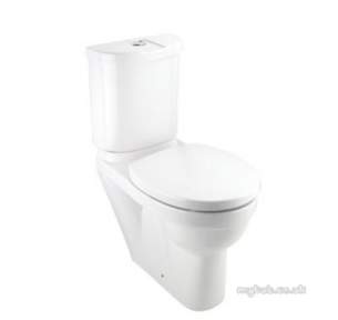 Bristan Accessories -  Bristan Moloko Soft Close Toilet Seat Wh