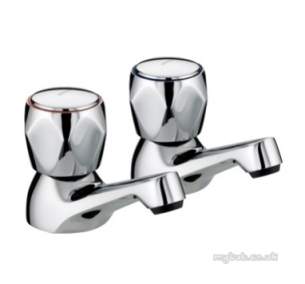 Bristan Brassware -  Value Club Basin Taps No Heads Cp