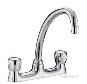 Bristan Brassware -  Value Club Budget Deck Sink Mixer Cp